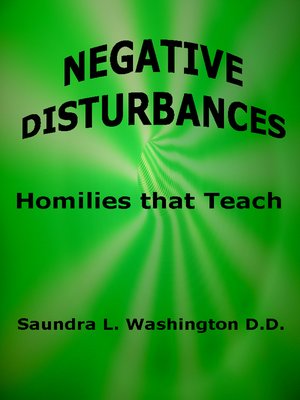 cover image of Negative Disturbances